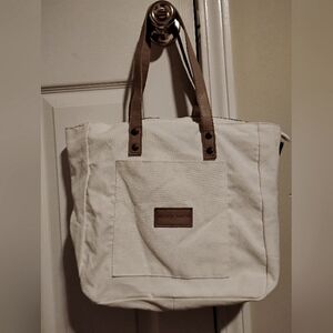 White Cozy Earth tote bag